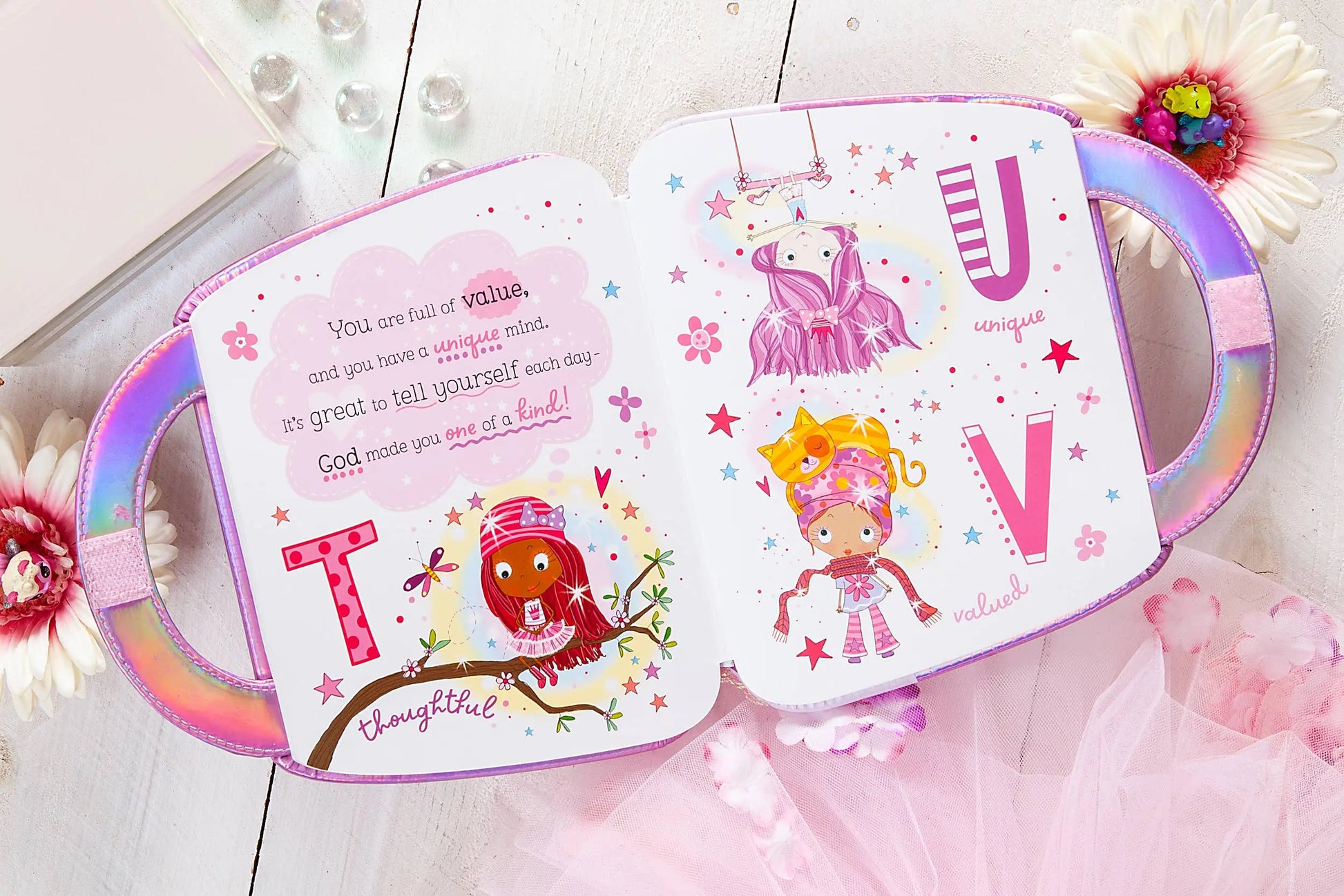 My Pretty Pink ABC of God Loves Me (Easter Basket Ideas) - Branded By Barta