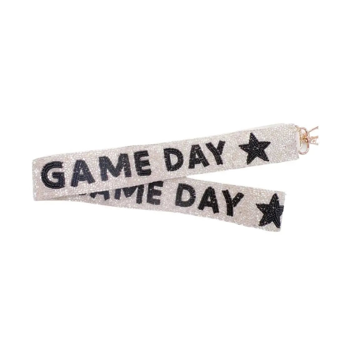 Game Day Silver/Black Strap Treasure Jewels Inc.