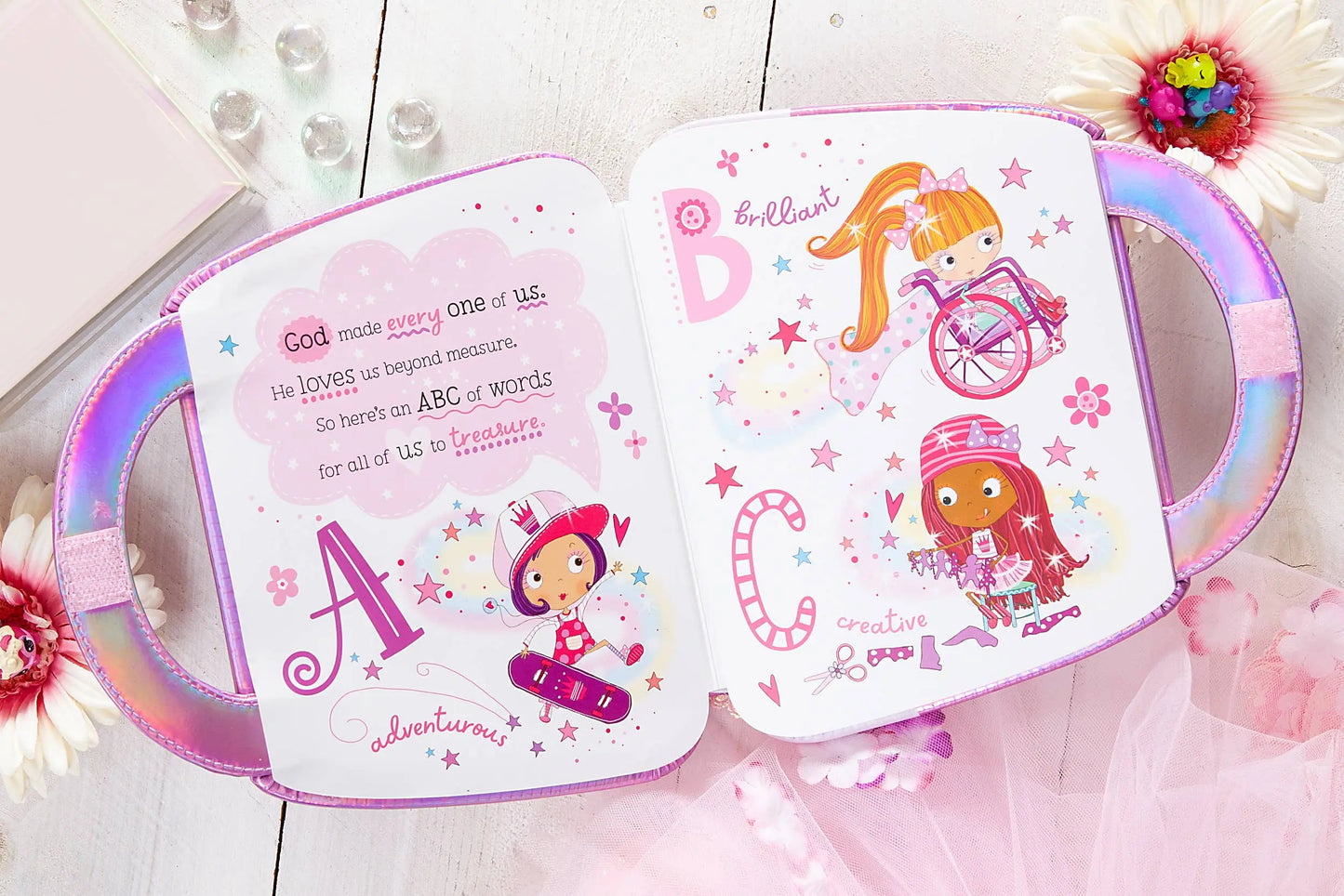 My Pretty Pink ABC of God Loves Me (Easter Basket Ideas) - Branded By Barta