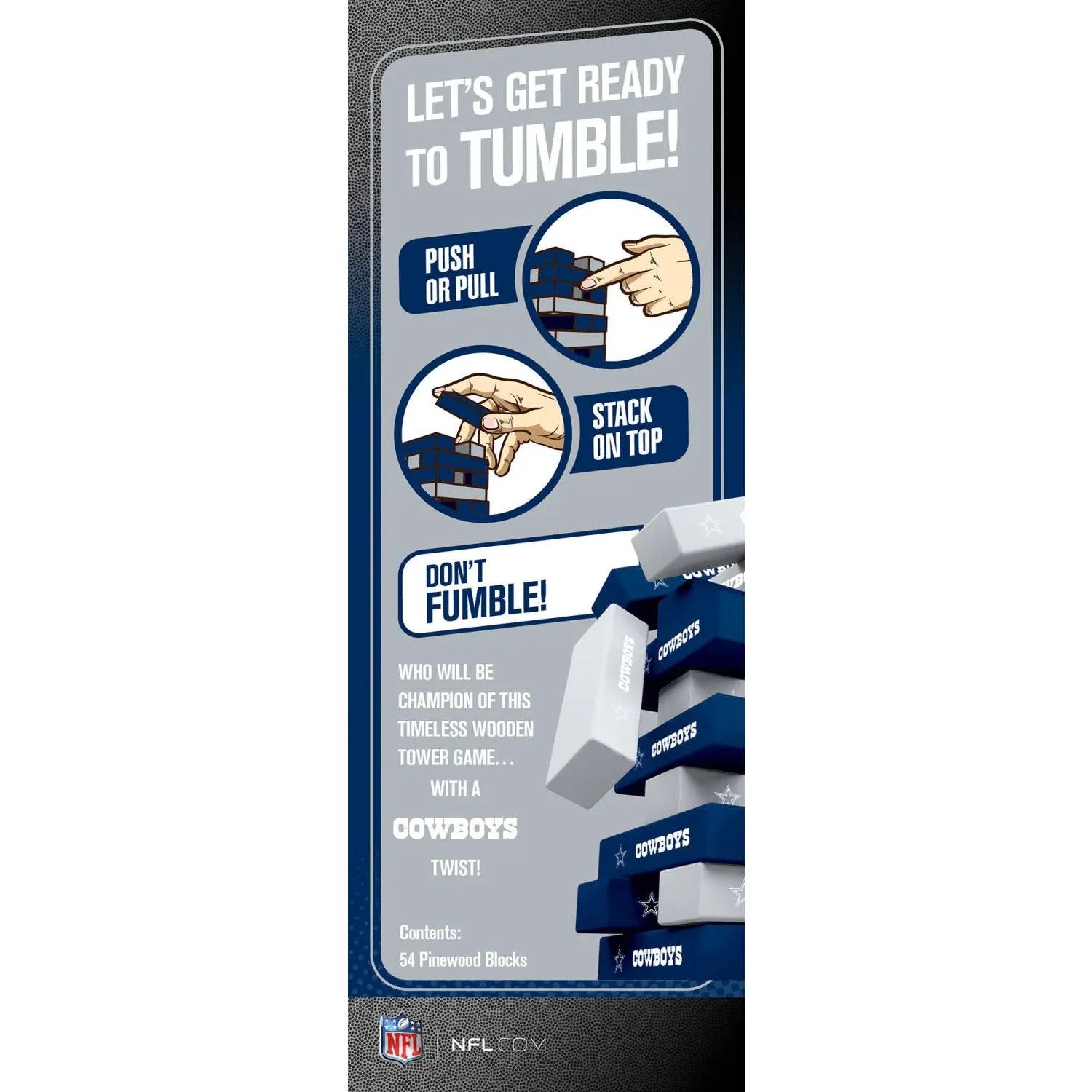 Dallas Cowboys Tumble Tower Masterpieces Puzzles