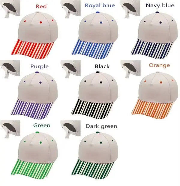 Seersucker Cotton Trucker Hat - Various Colors Trendy Transfers