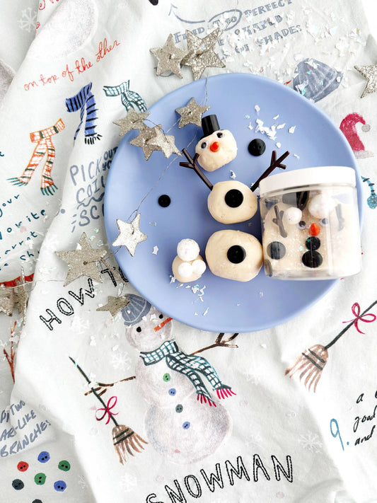 Snowman Mini Dough-To-Go Earth Grown KidDoughs (KidDoughs by EGKD)