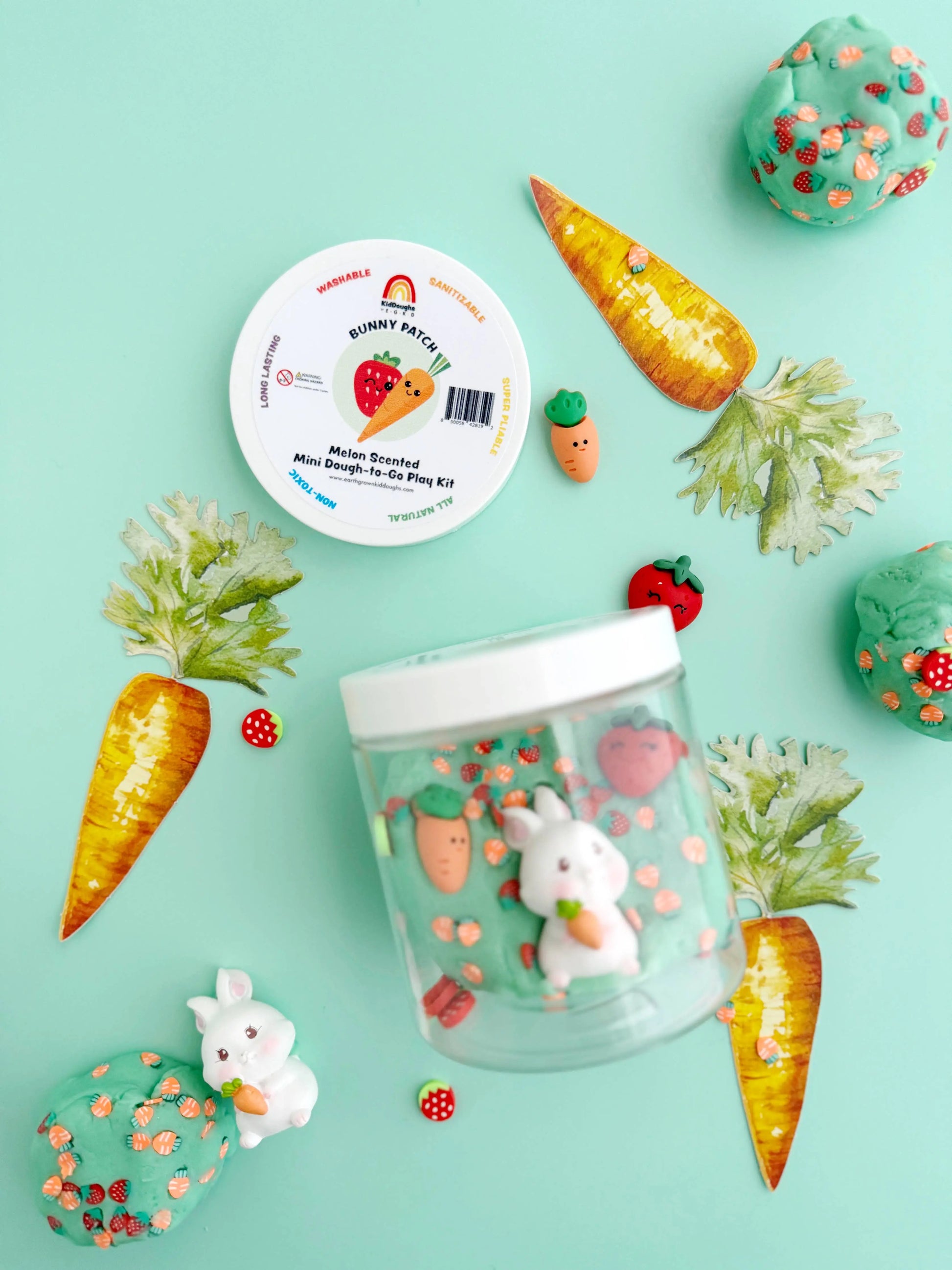 Bunny Patch Mini Dough-to-Go - Branded By Barta