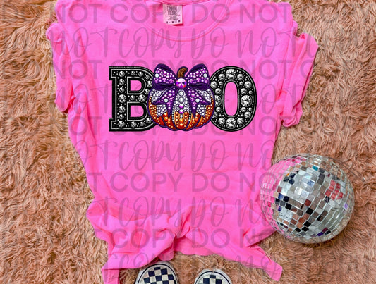 Boo rhinestone