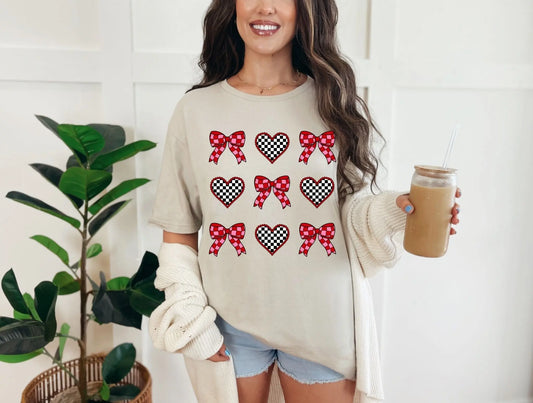 Bow and checkered collage - Branded By Barta