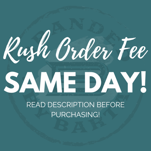 RUSH ORDER FEE - DTF TRANSFERS