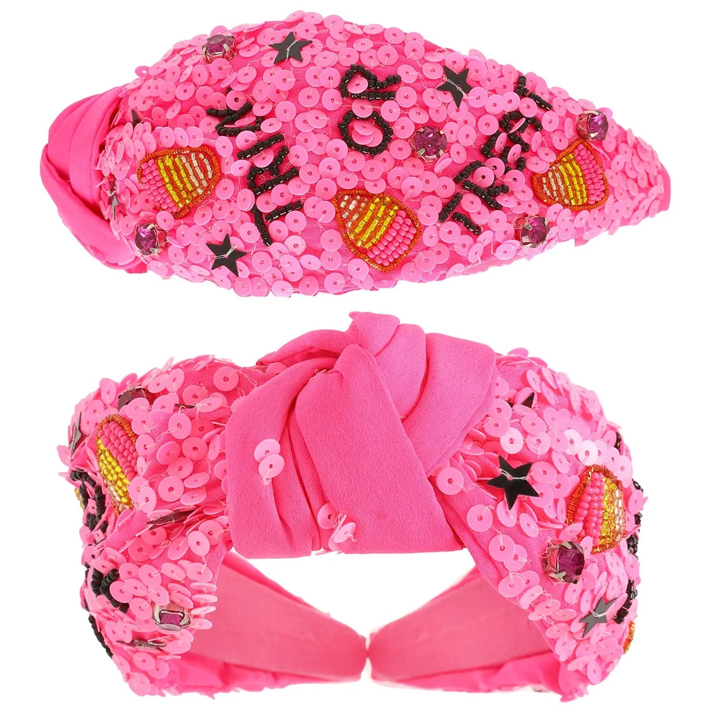 Halloween Trick or Treat Top Knotted Headband SP Sophia Collection