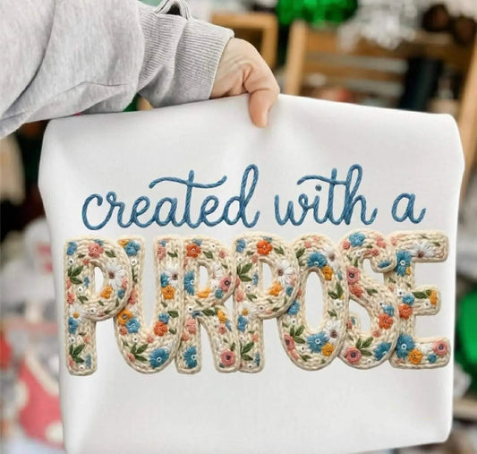 Created With A Purpose Yarn Floral brandedbybarta