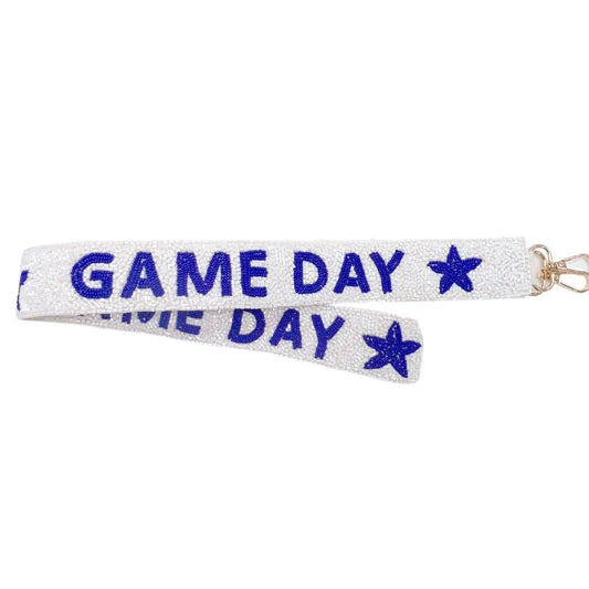 Game Day Blue/White Strap Treasure Jewels Inc.