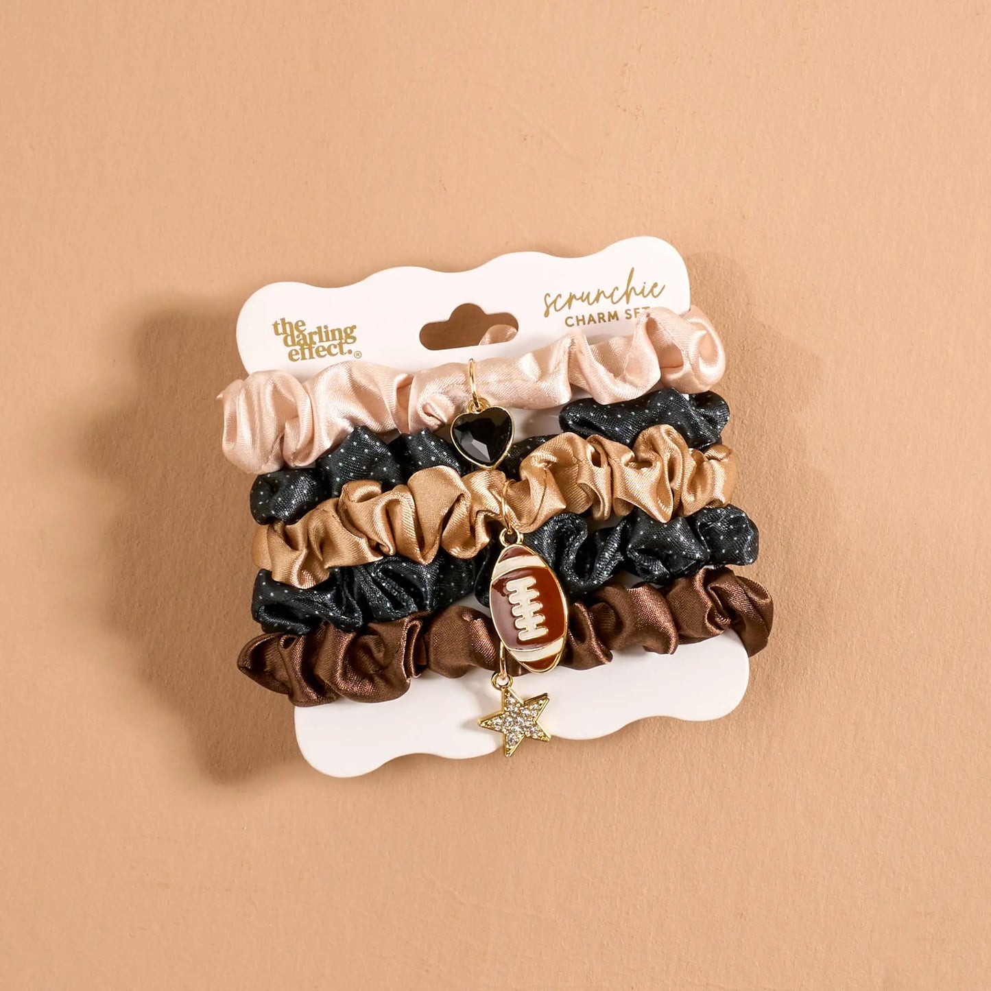 Scrunchie Charm Set-Tailgate Season The Darling Effect