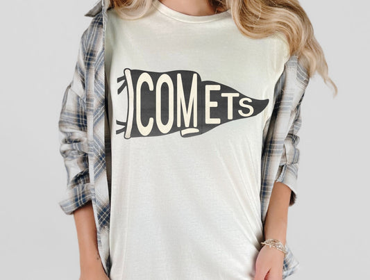 Comets flag tee