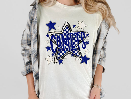 Comets star tee