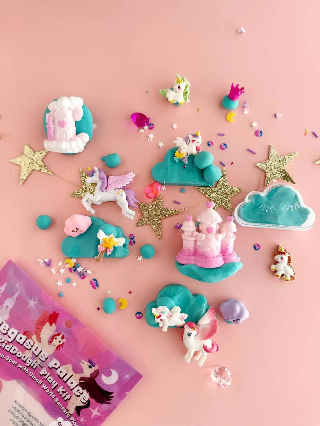 Pegasus Palace KidDough Play Kit Earth Grown KidDoughs (KidDoughs by EGKD)