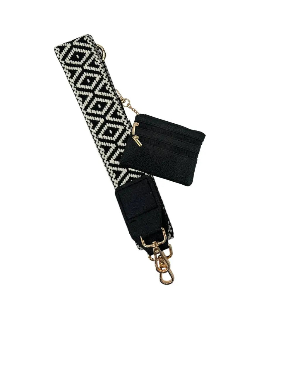 CG8844-16 Cell Phone Crossbody Black Tan Girlie Girl Originals
