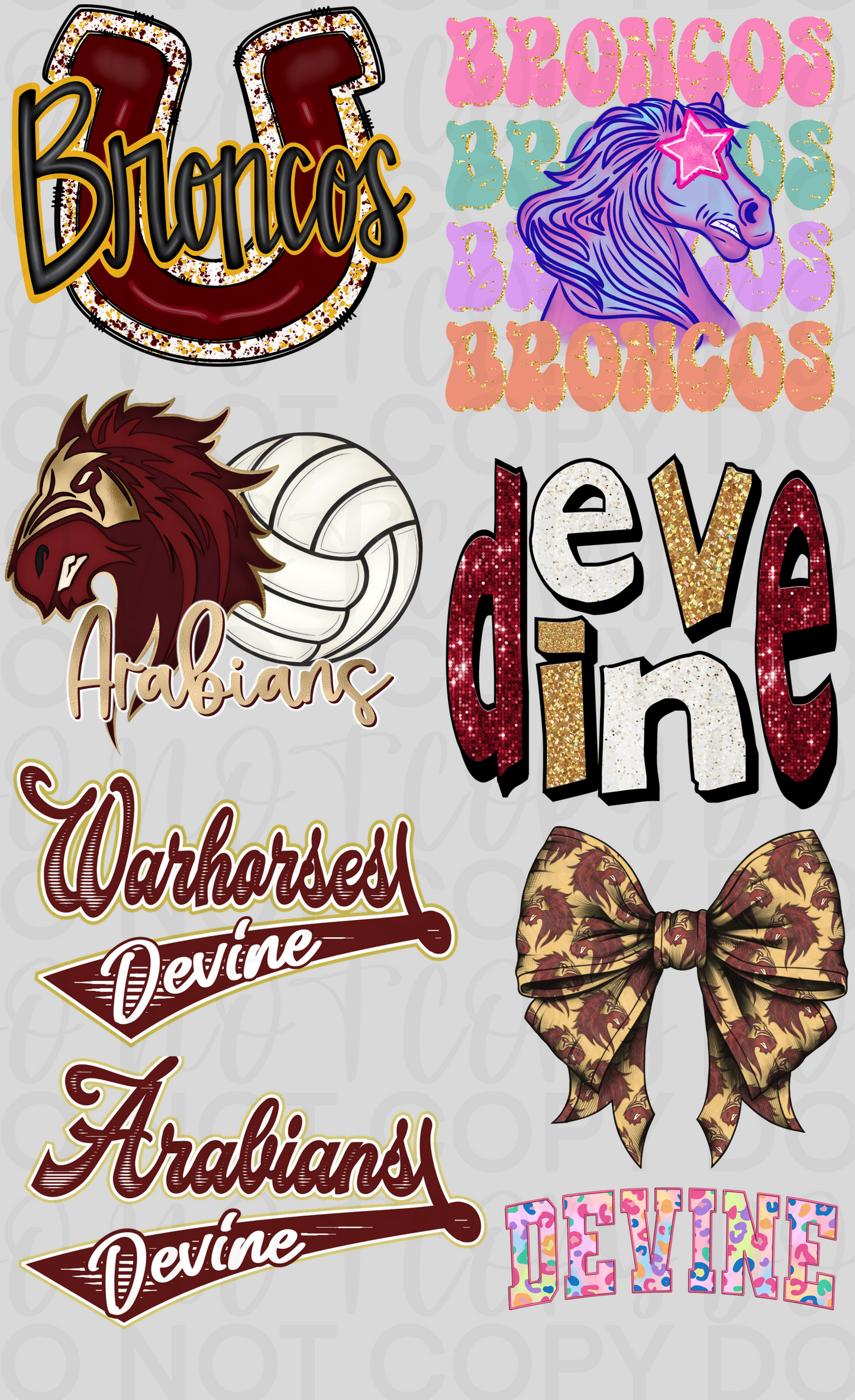 Devine Premade Gang Sheet