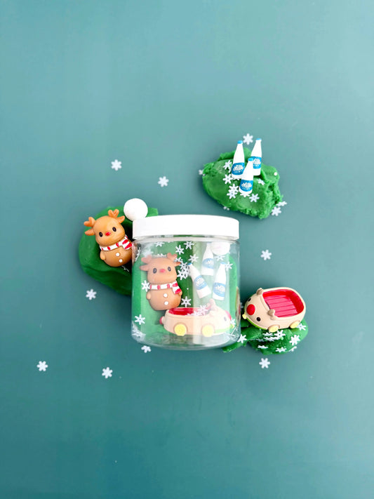 Reindeer Games Mini Dough-to-Go Earth Grown KidDoughs (KidDoughs by EGKD)