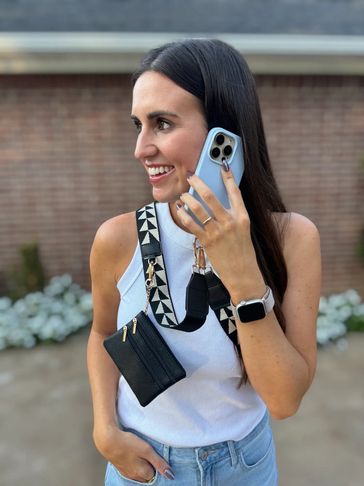 CG8844-5 Cell Phone Crossbody Hot Pink Girlie Girl Originals