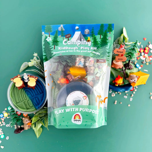 Camping KidDough Play Kit Earth Grown KidDoughs (KidDoughs by EGKD)