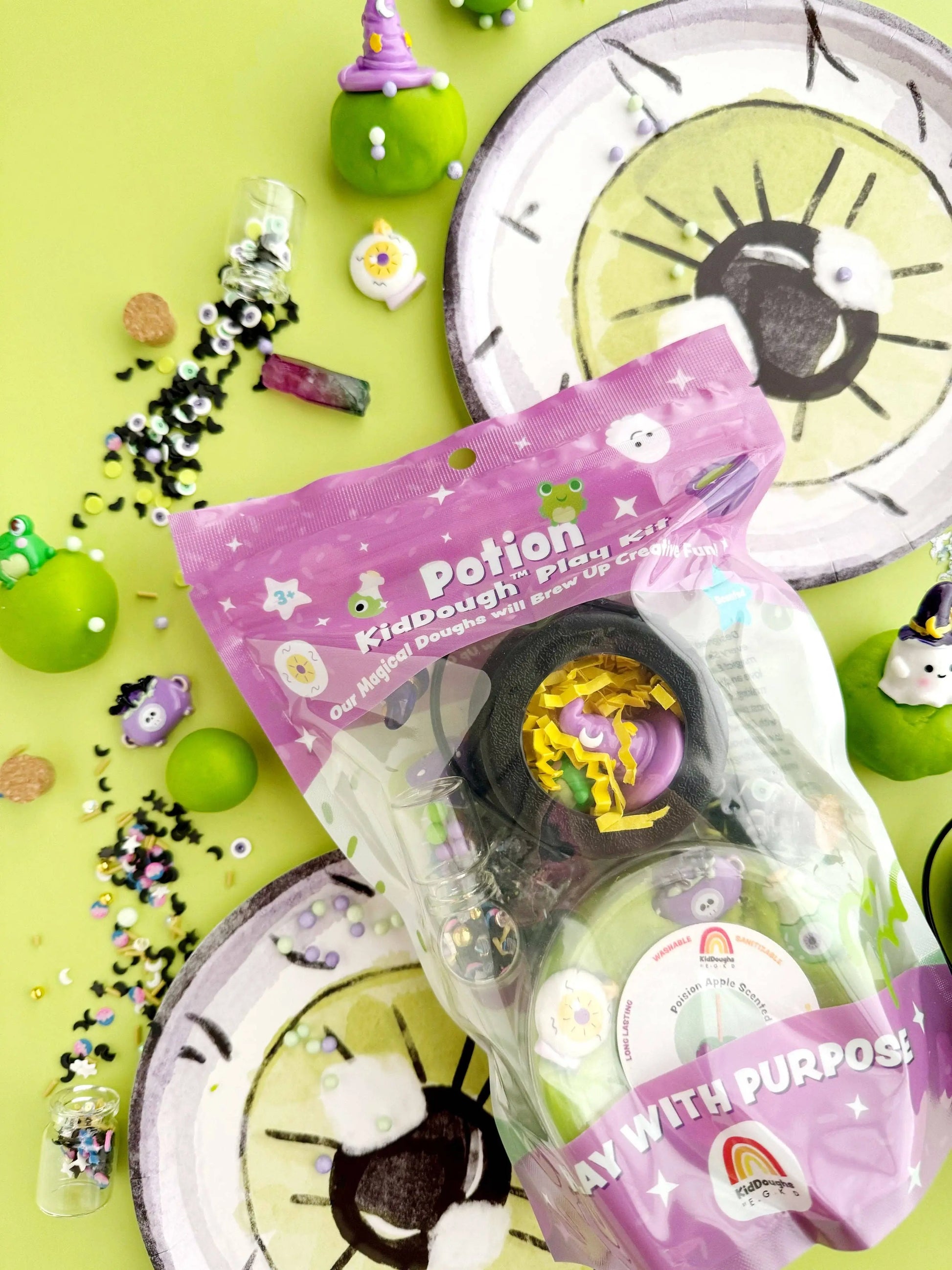 Potion KidDough Play Kit Earth Grown KidDoughs (KidDoughs by EGKD)