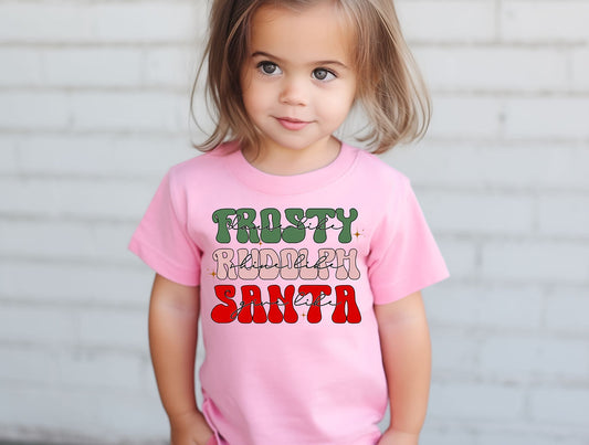 Frosty Rudolph Santa