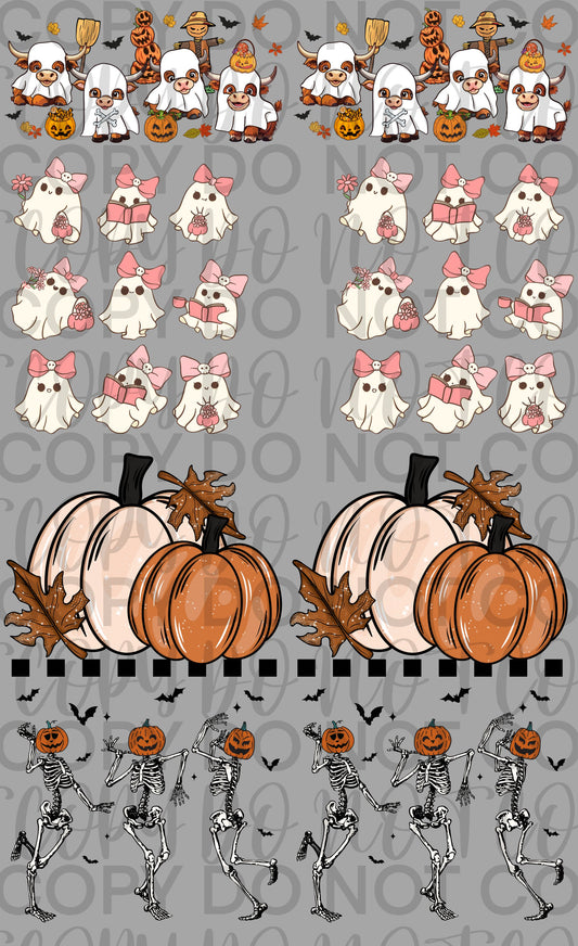 Cow halloween Premade Gang Sheet