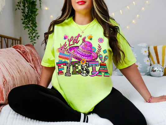 Let's fiesta pink hat - Branded By Barta