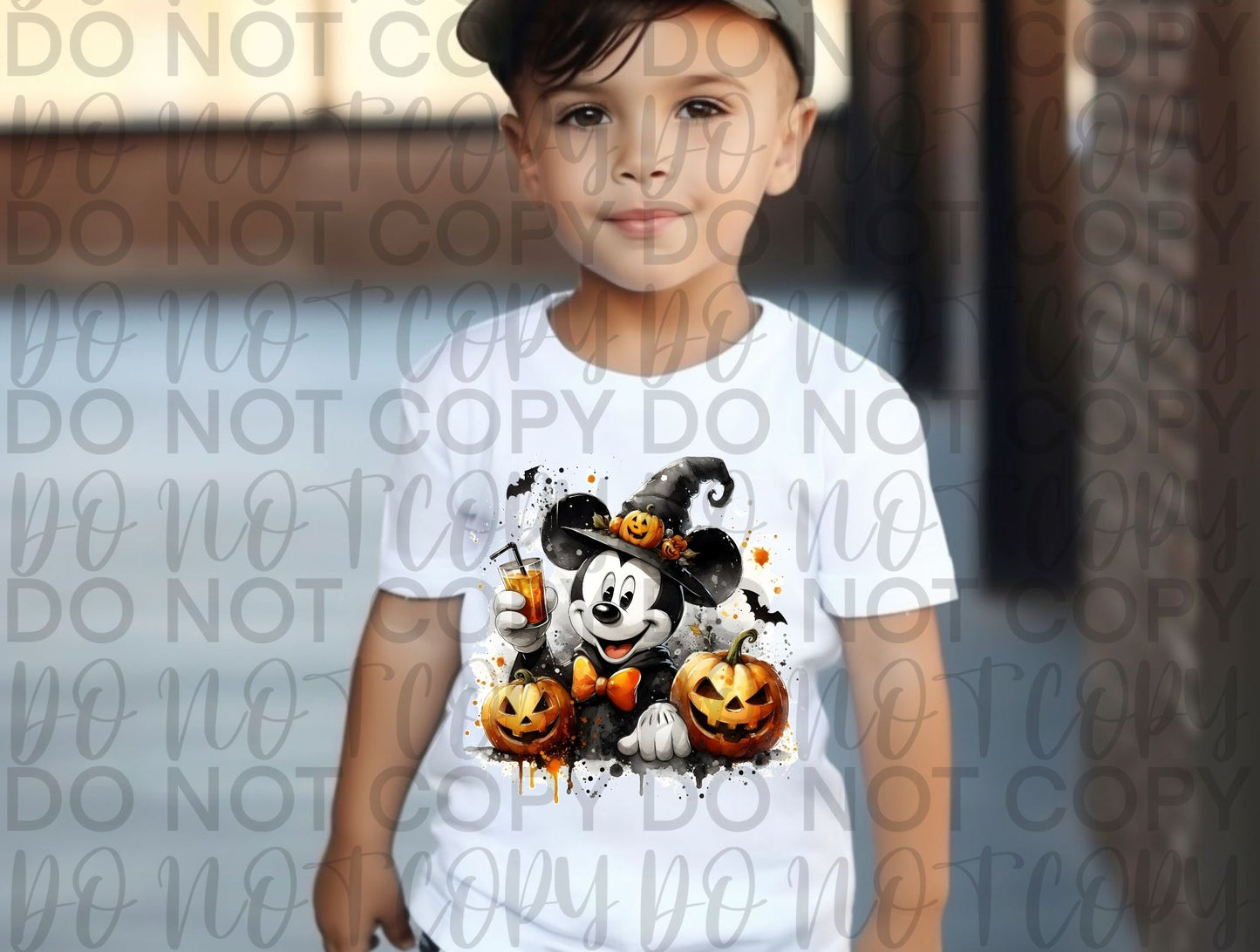 Mickey mouse Halloween pumpkin 2