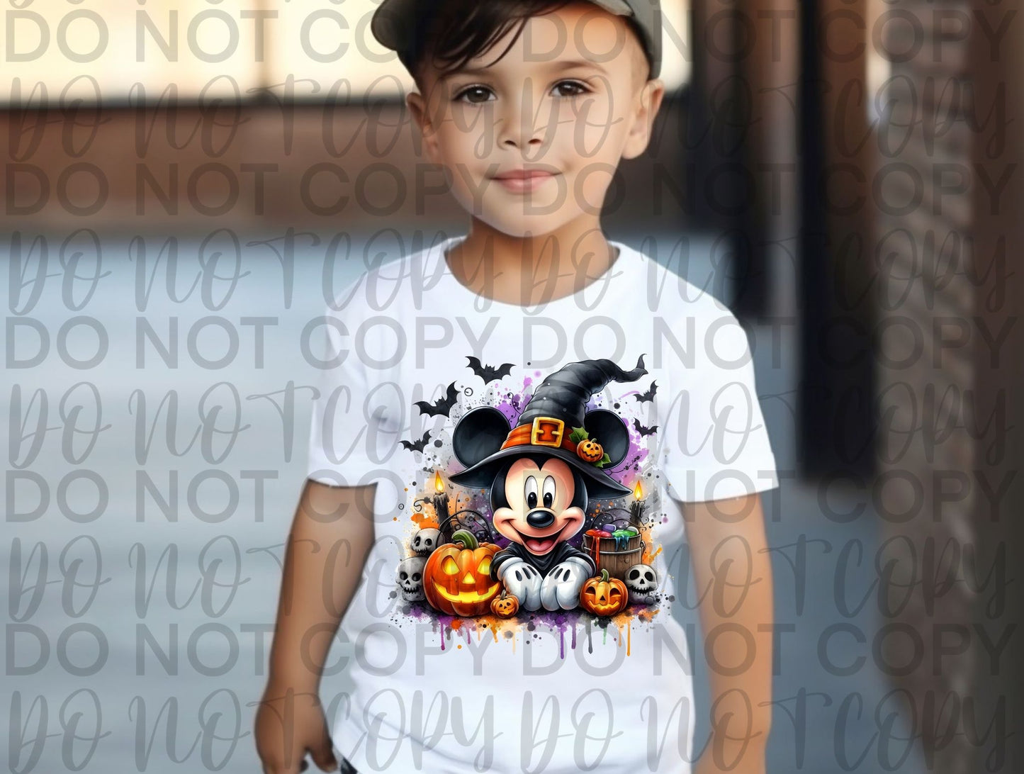 Mickey mouse Halloween pumpkin