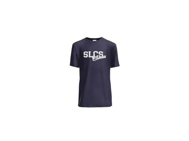 SLCS Navy Graphic Tee Branded By Barta