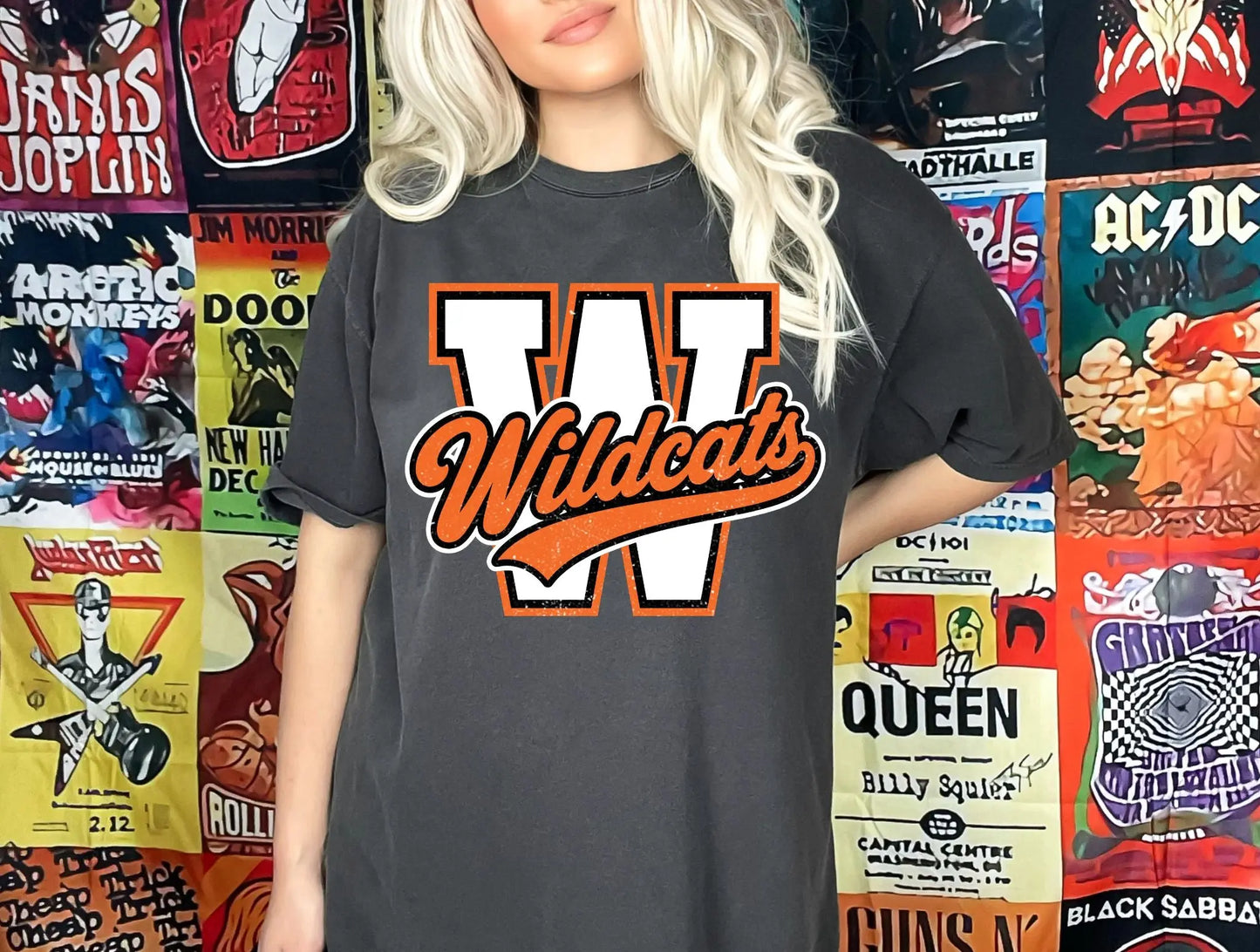 Wildcats White W brandedbybarta