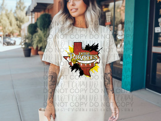 Football Texas Tee