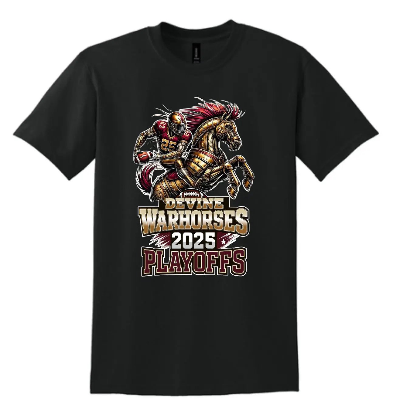 Devine Playoff 2025 Tee Branded By Barta