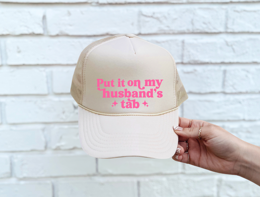 Put on husband tab pink