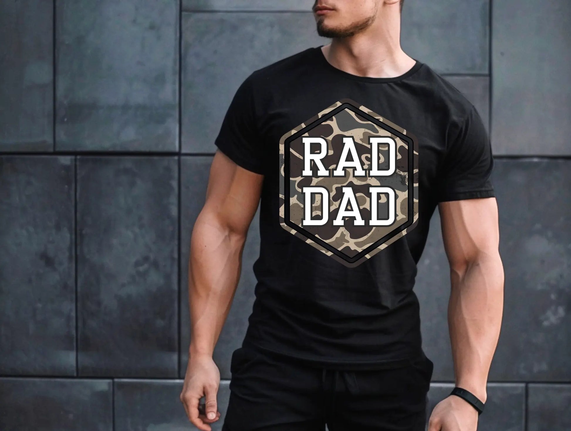 Rad Dad camo - Branded By Barta