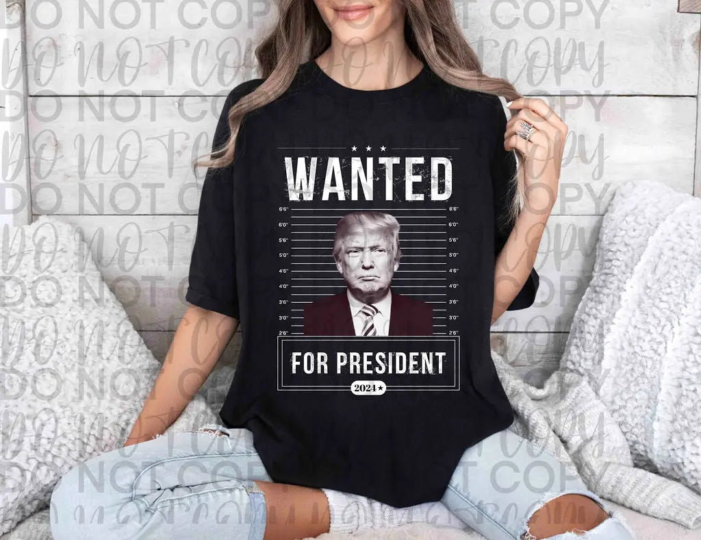 Wanted...For President - Branded By Barta