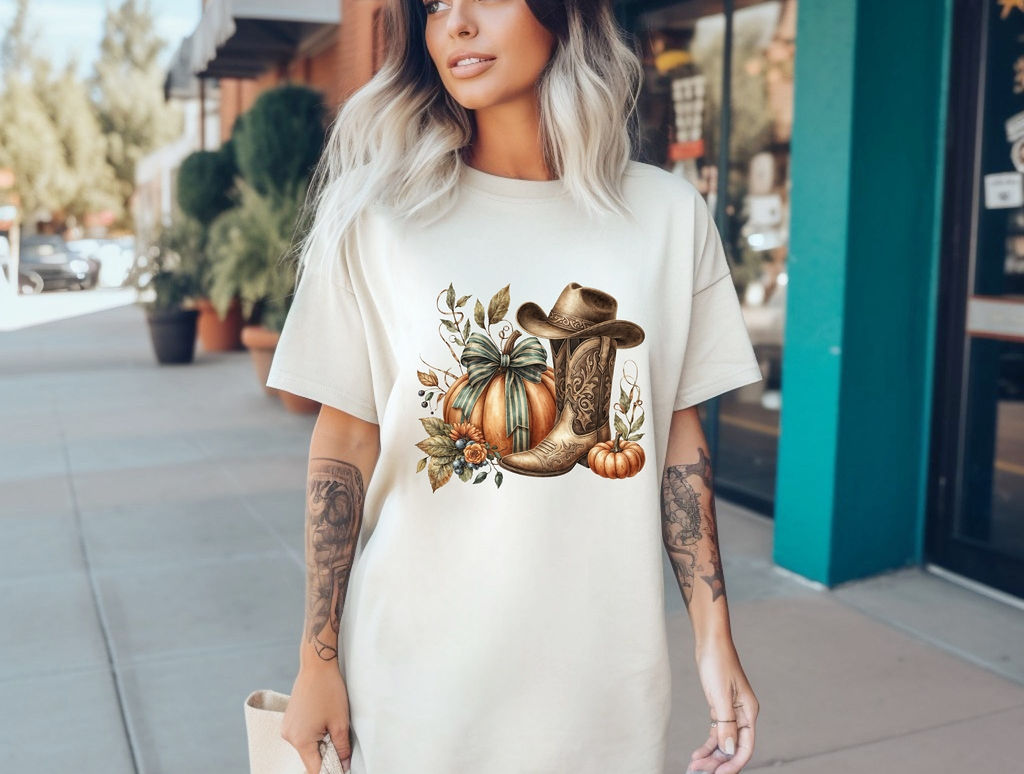 Western Pumpkin Boot